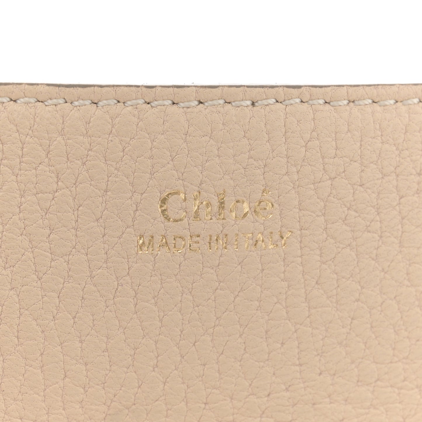 Grained Lambskin Mini Drew Shoulder Bag Abstract White