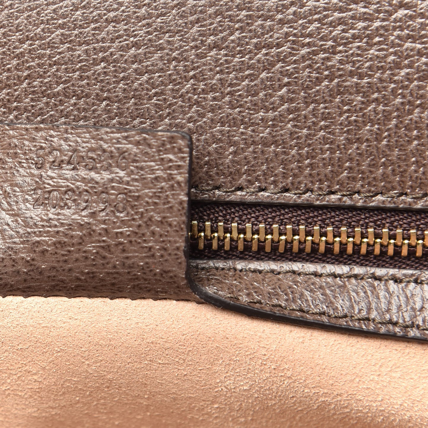 GG Supreme Monogram Web Ophidia Vertical Tote Brown