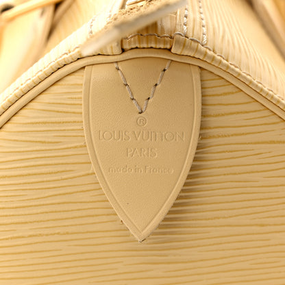 Louis Vuitton Epi Speedy 25 Vanilla 6 of 17