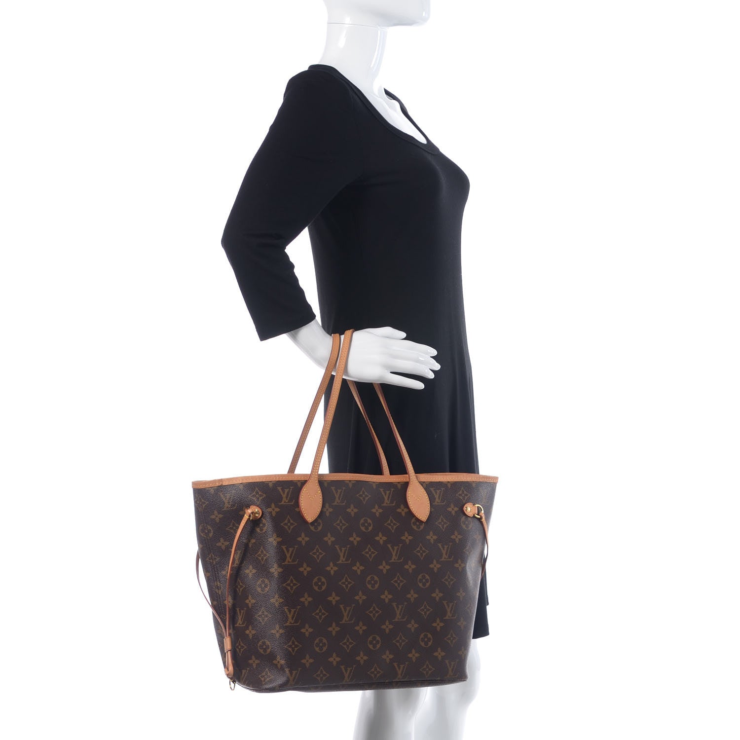 Louis Vuitton Monogram Neo Neverfull MM Pivoine 2 of 14
