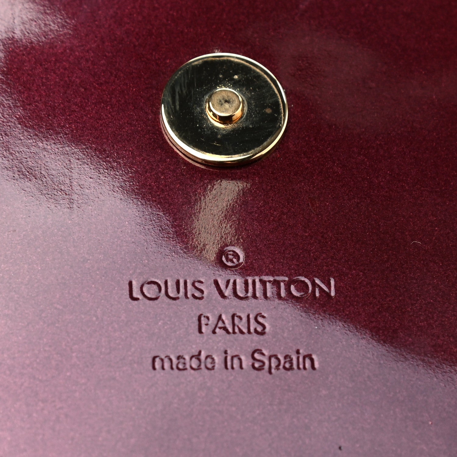 Louis Vuitton Patent Sobe Clutch Rouge Fauviste 6 of 6