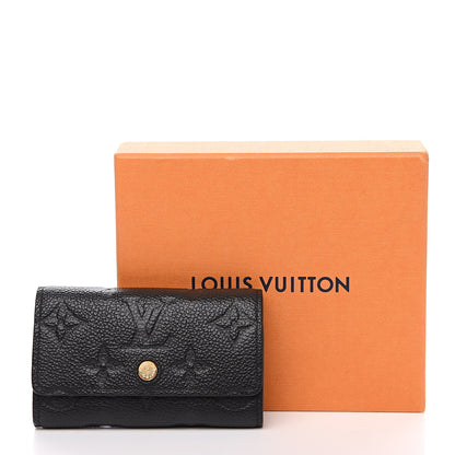 Louis Vuitton Empreinte Multicles 6 Key Holder Black 6 of 6