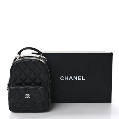 Chanel Caviar Quilted CC Mini Classic Backpack Black 14 of 14