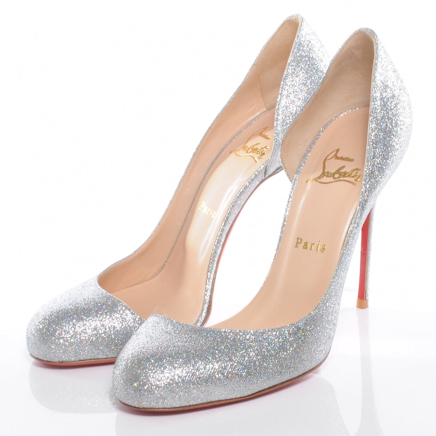 Helmour 100 Glitter Pumps 40 Silver
