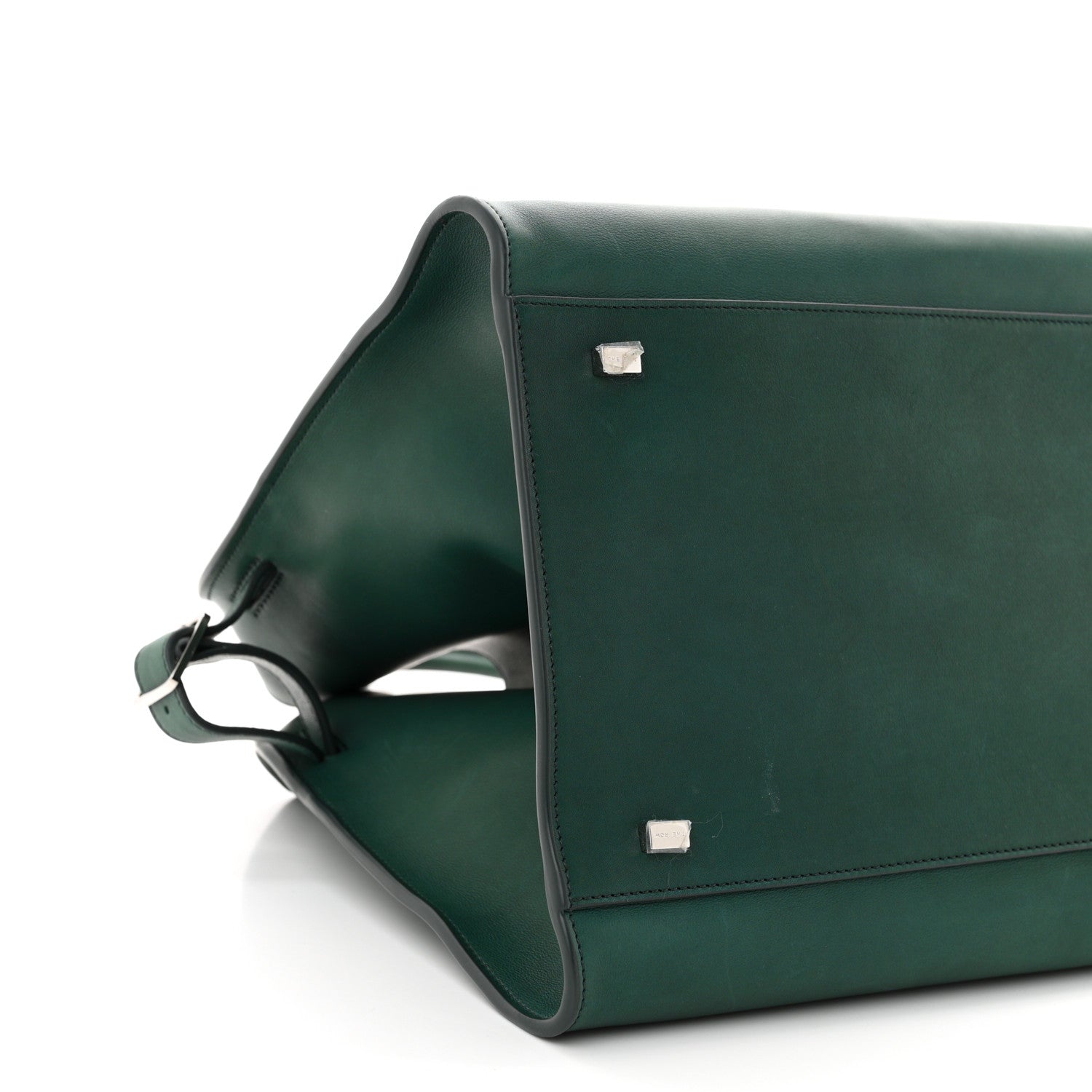 The Row Polished Saddle Calfskin Soft Margaux 15 Cyprus 8 of 11