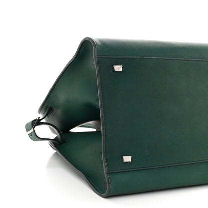 The Row Polished Saddle Calfskin Soft Margaux 15 Cyprus 8 of 11