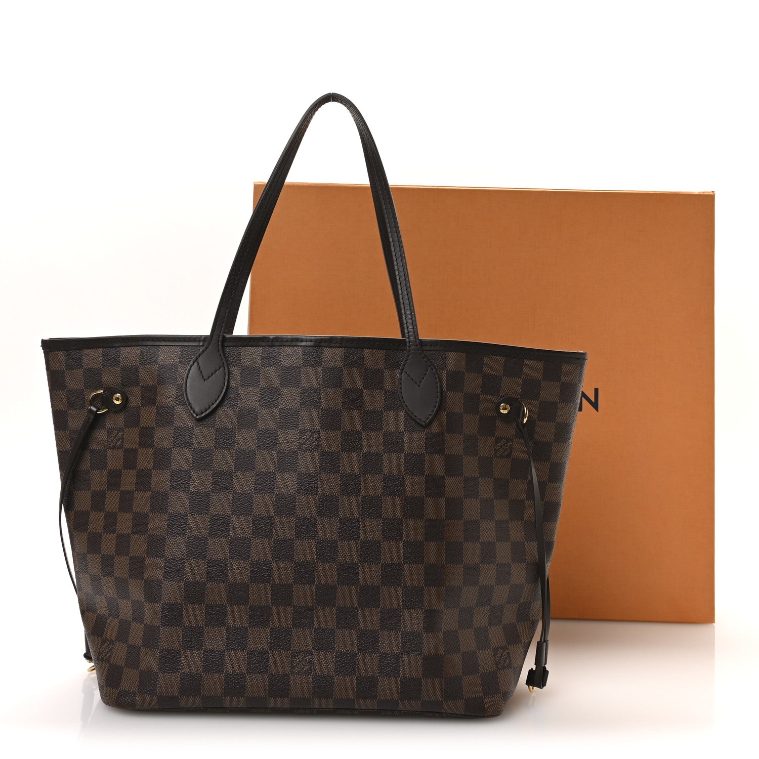 Louis Vuitton Damier Ebene Neo Neverfull MM Rose Ballerine 11 of 11