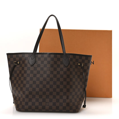 Louis Vuitton Damier Ebene Neo Neverfull MM Rose Ballerine 11 of 11