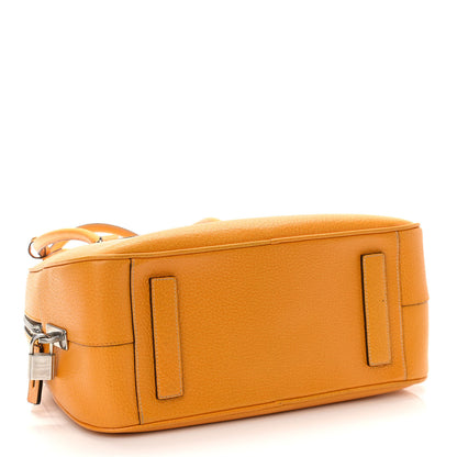 Prada Goatskin Bowling Bag Orange 4 of 10