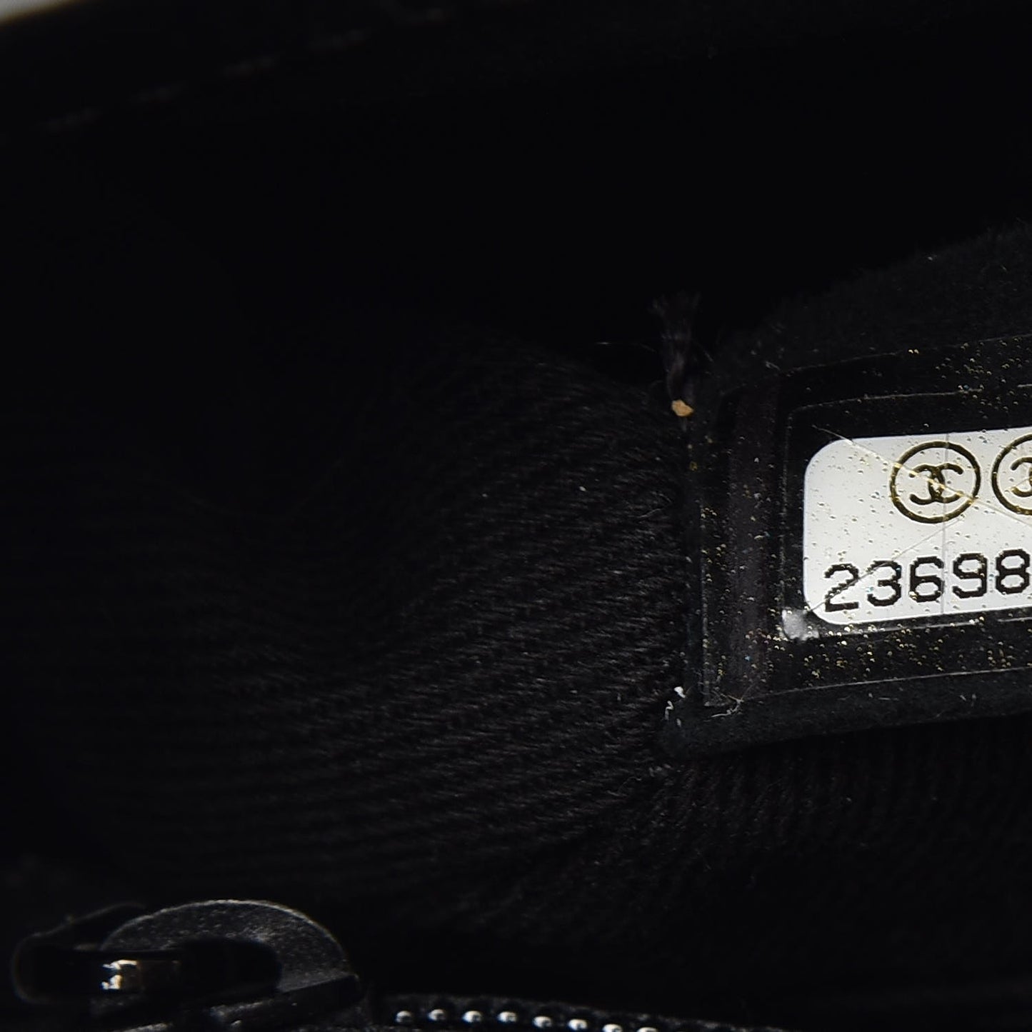 Nubuck Grained Calfskin Mini Neo Executive Shopper Tote Black