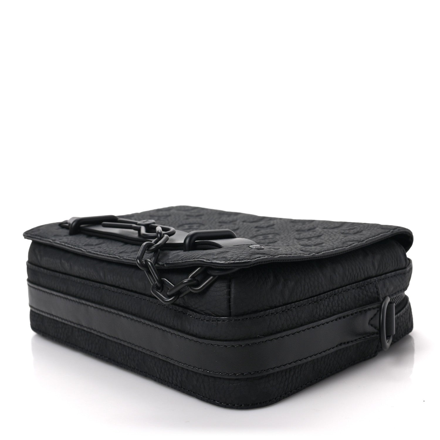 Louis Vuitton Taurillon Monogram Steamer Messenger Black 8 of 8