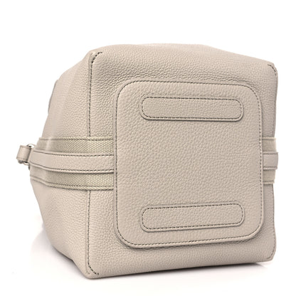 Loro Piana Grained Calfskin Small Bale Bag Dust Stone 5 of 9