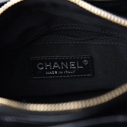 Chanel Shearling Small Gabrielle Hobo Black 5 of 9