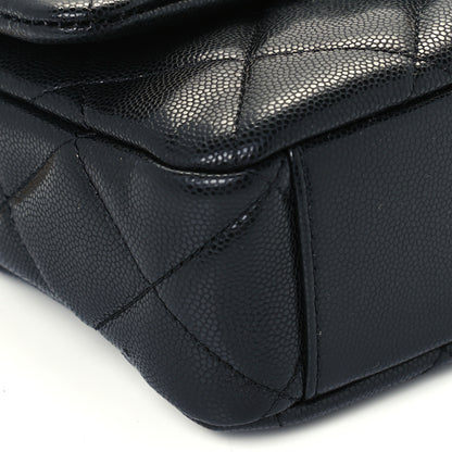 Chanel Caviar Quilted Small Twist Your Buttons Flap Black 4 of 11