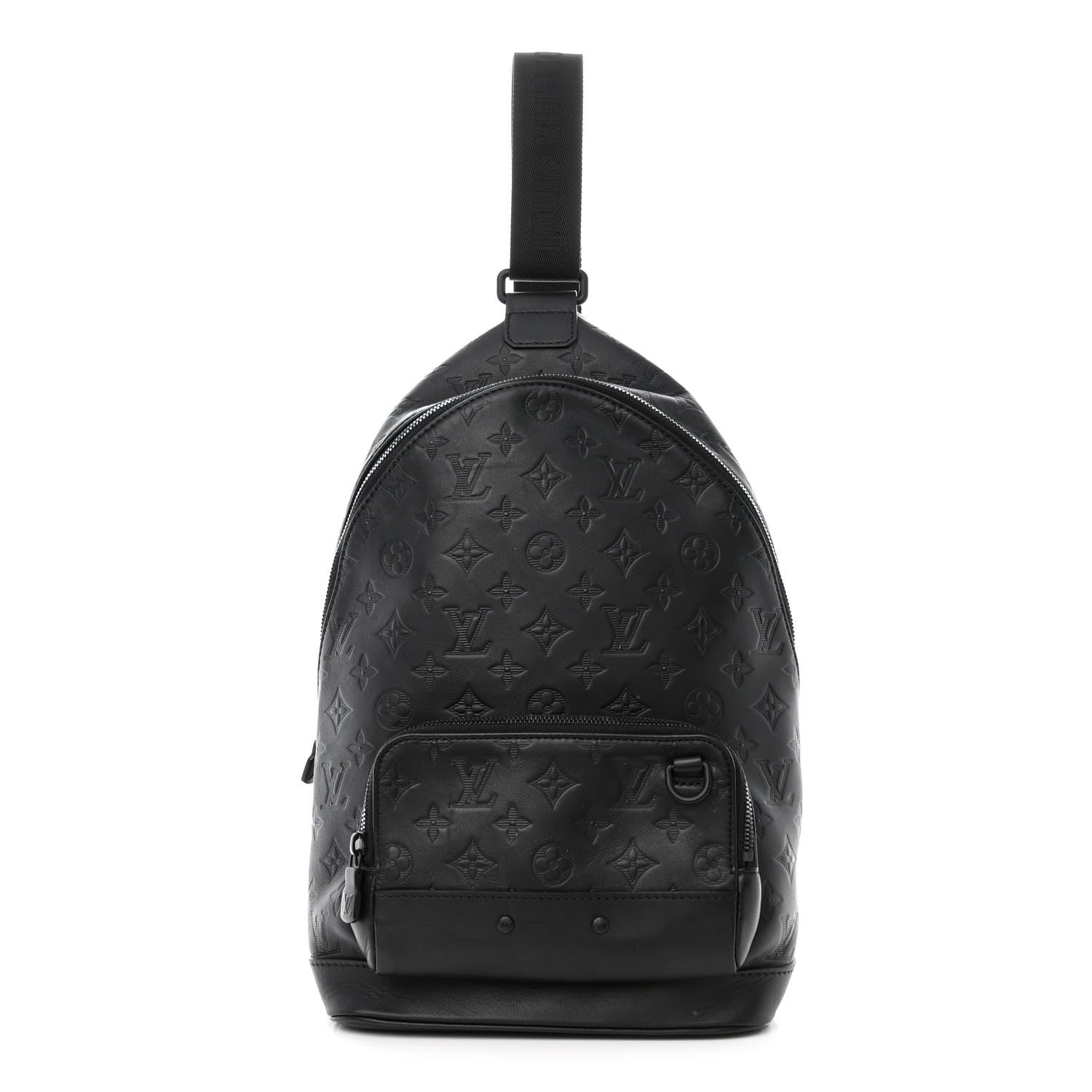 Louis Vuitton Monogram Shadow Racer Slingbag Black 1 of 9