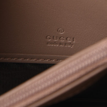 Gucci Calfskin Matelasse GG Marmont Continental Wallet Porcelain Rose 6 of 8