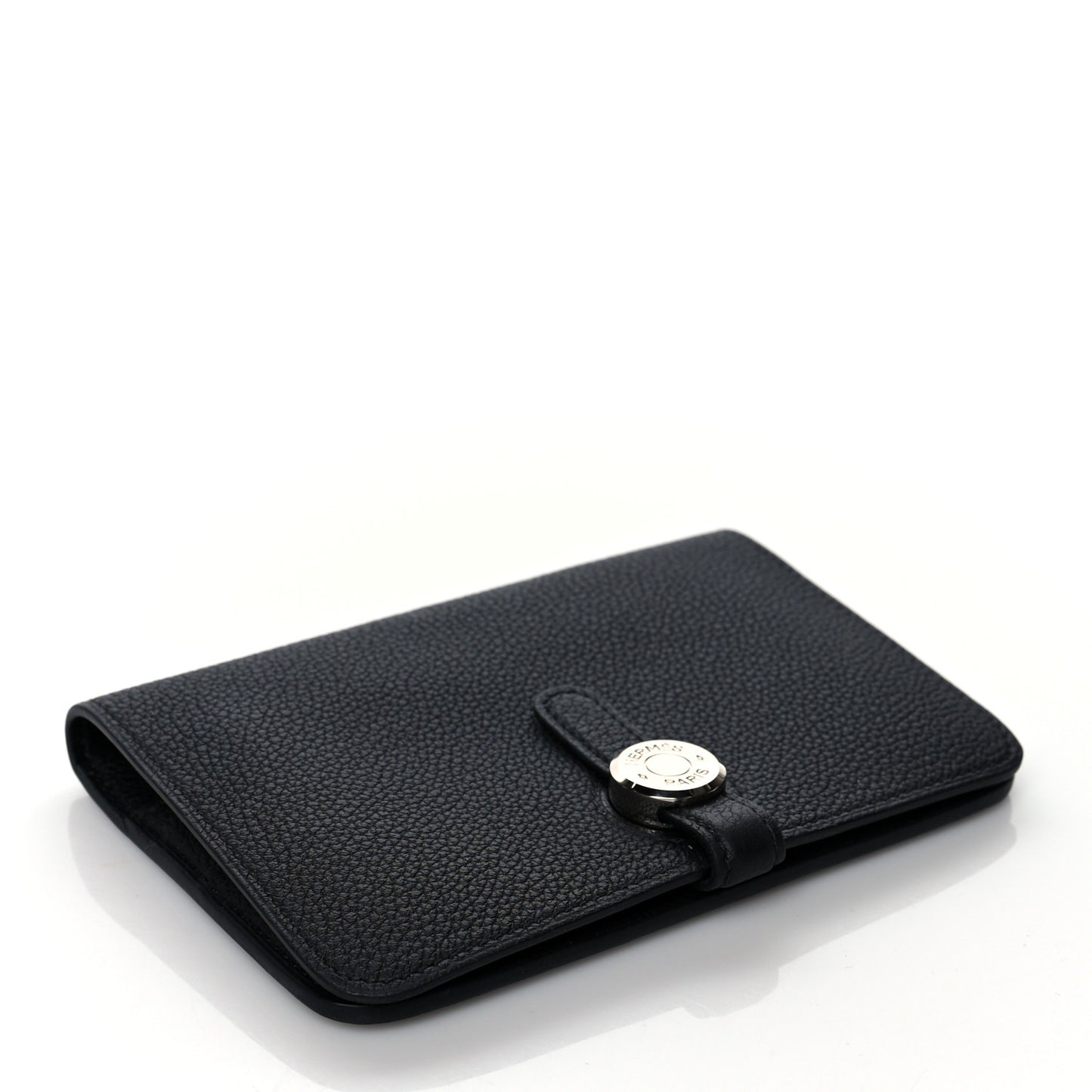 Togo Dogon Compact Wallet Black