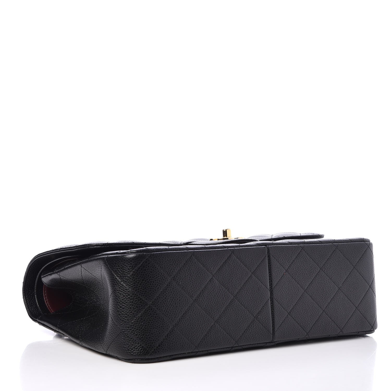 Chanel Caviar Quilted Jumbo Double Flap Black 4 of 8