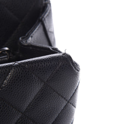 Chanel Caviar Quilted City Shopping Tote Black 8 of 12
