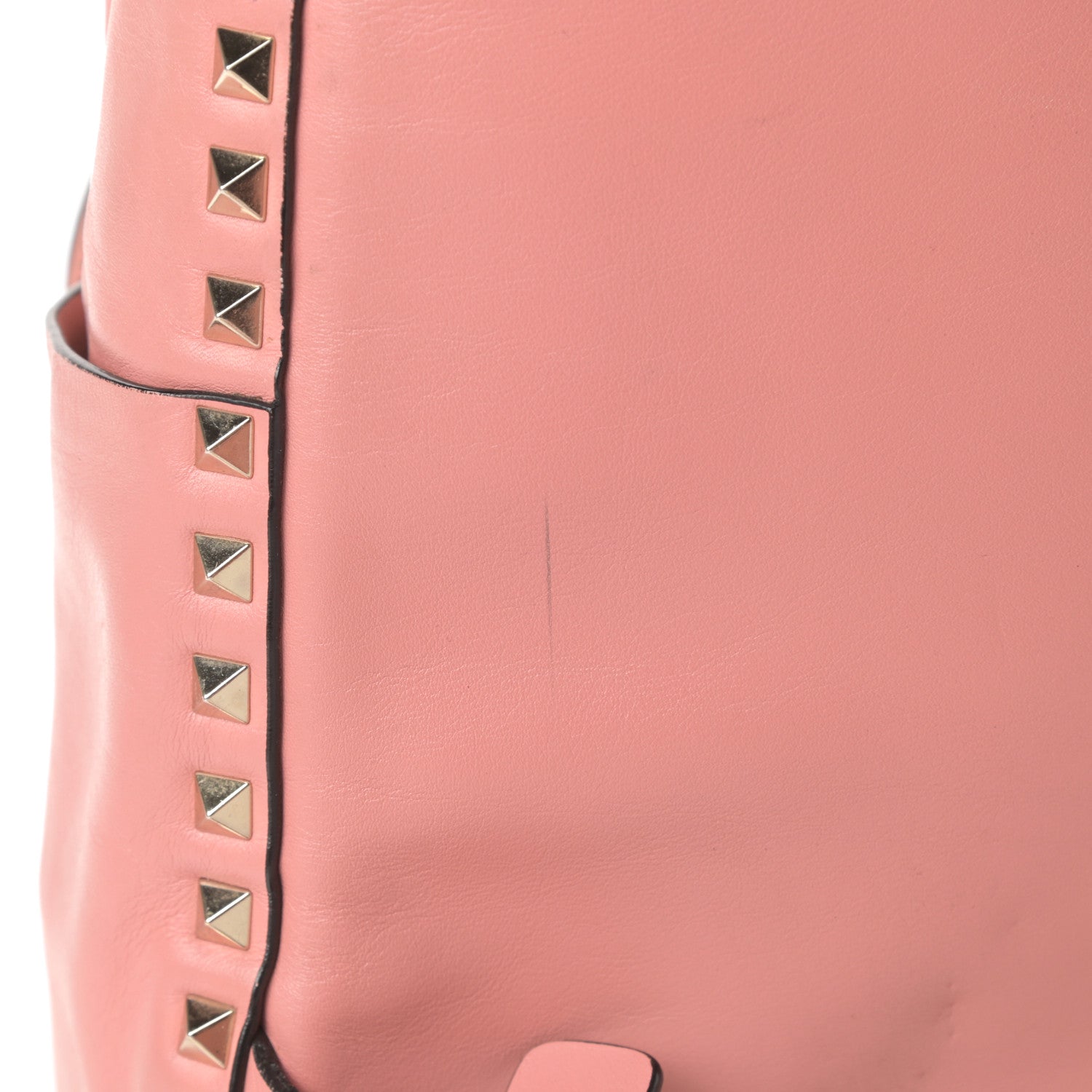 Valentino Garavani Vitello Medium Rockstud Backpack Peau D'Abricot 12 of 15