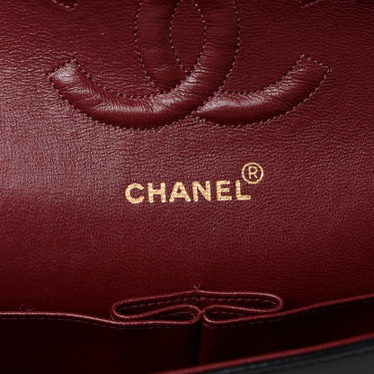 Chanel Lambskin Quilted Medium Double Flap Black 6 of 9