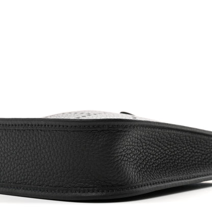 Hermes Taurillon Clemence Evelyne TPM Black 9 of 10