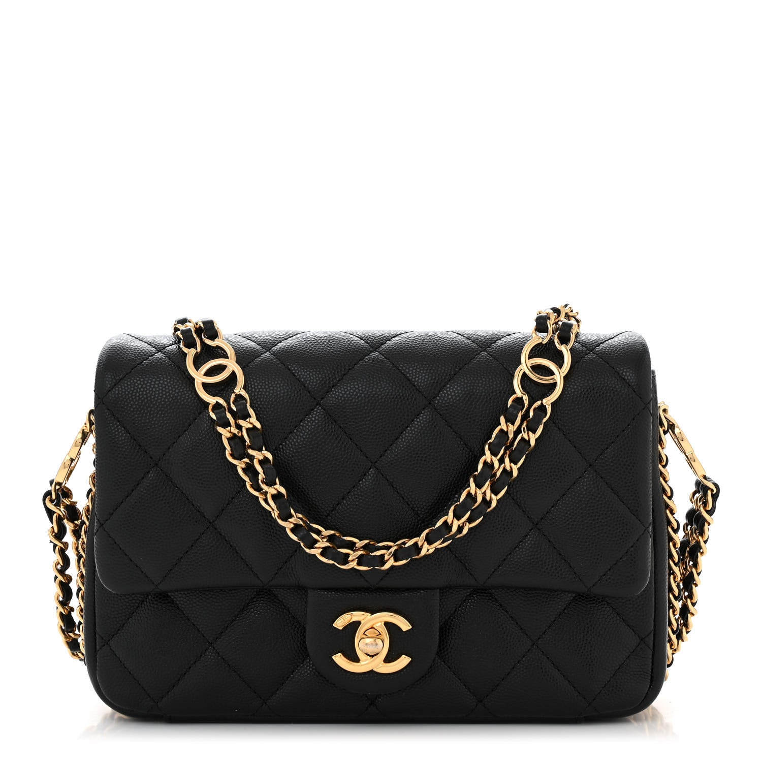 Chanel Caviar Quilted Mini CC You Flap Black 1 of 11