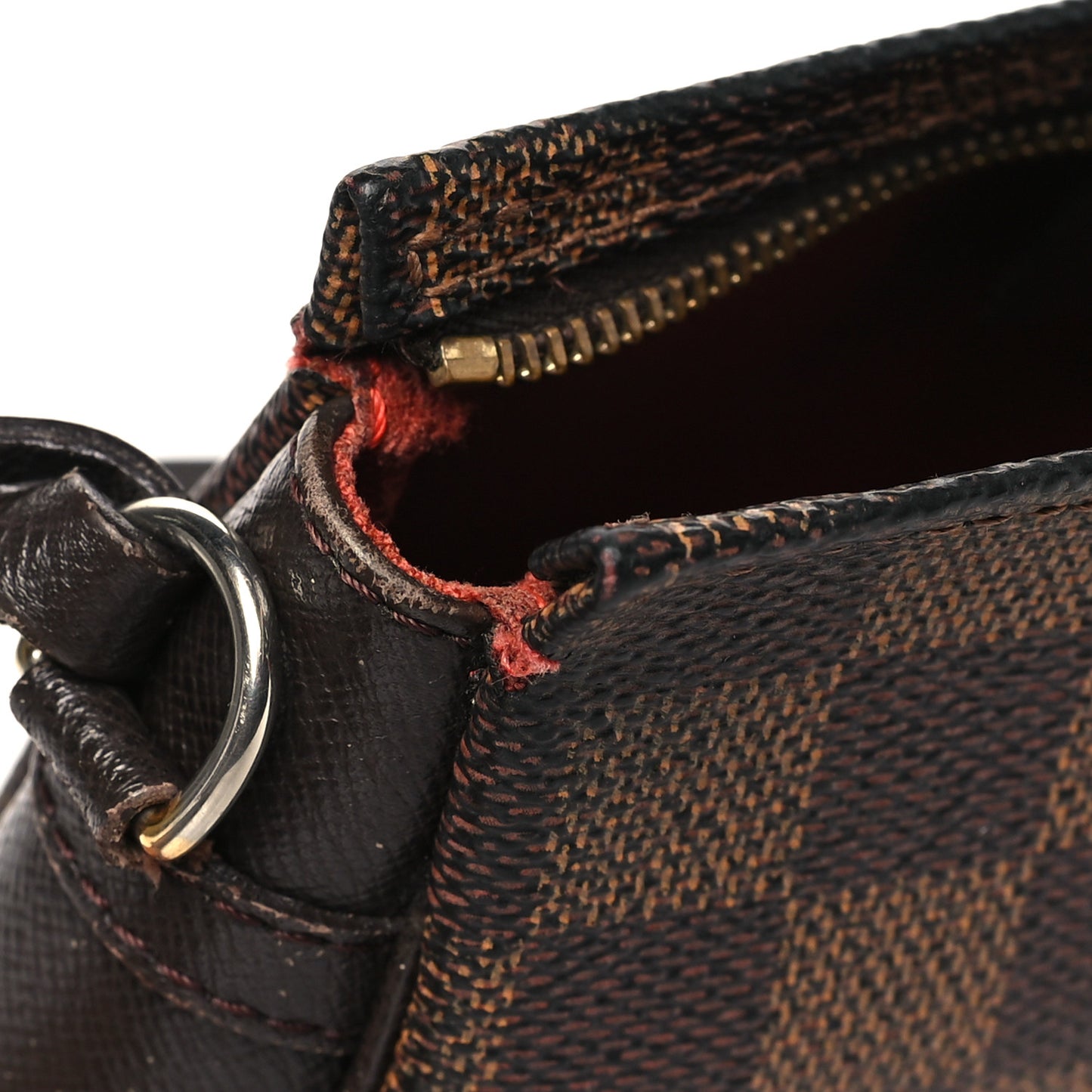 Damier Ebene Trousse Make Up Bag Pochette