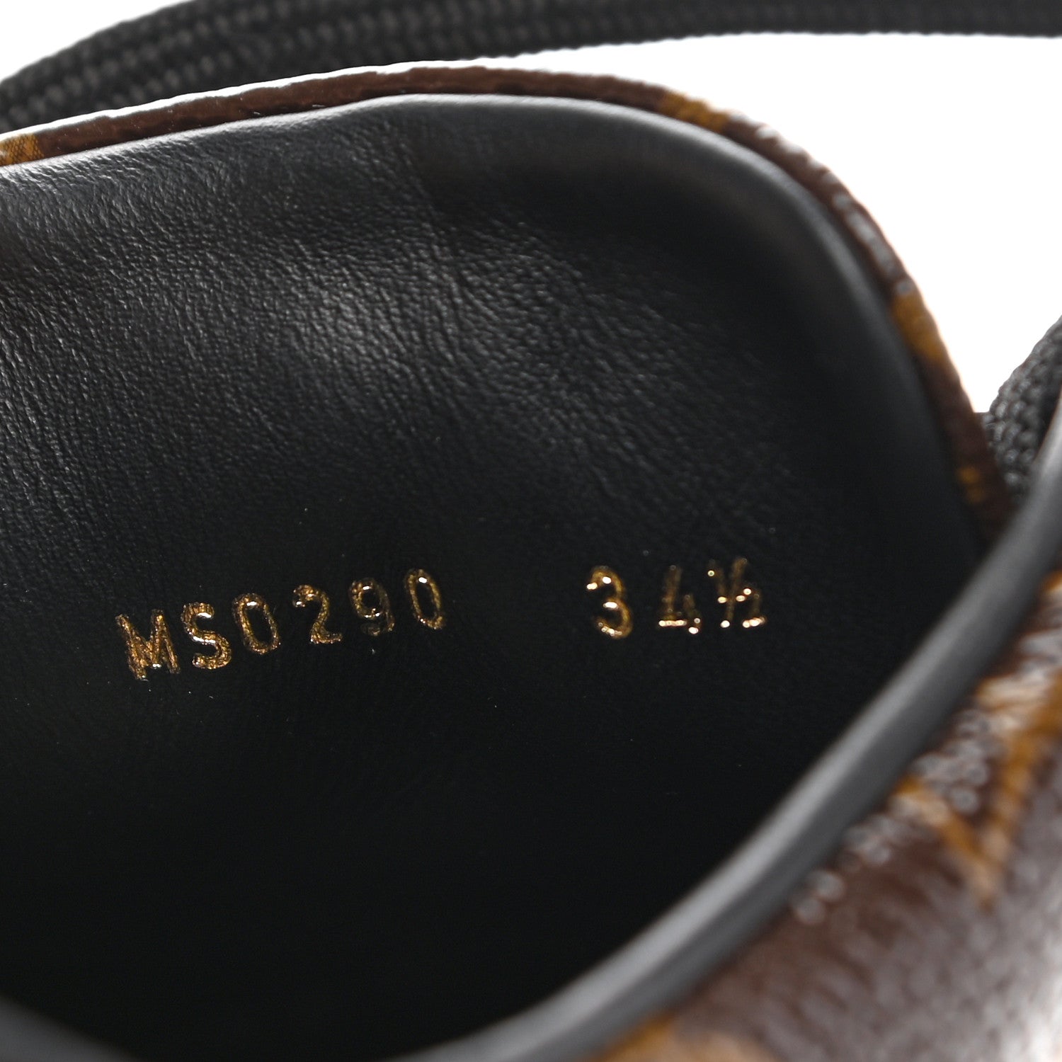 Louis Vuitton Patent Monogram Frontrow Sneakers 34.5 8 of 8