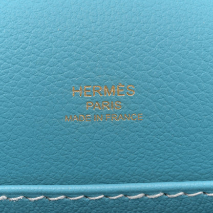 Hermes Evercolor Sac Roulis 23 Bleu Du Nord 6 of 13
