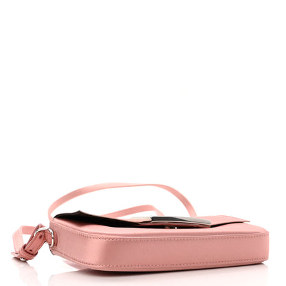 Fendi Silk Satin Phone Baguette Blush 4 of 10
