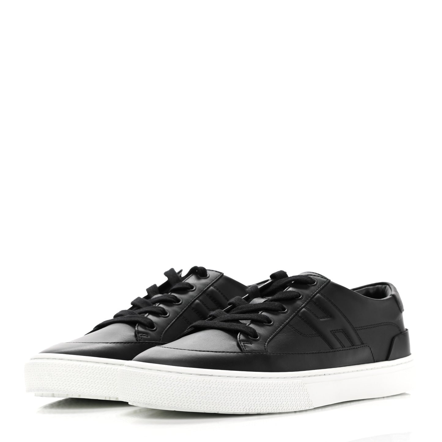 Calfskin Deep Sneakers 41 Black