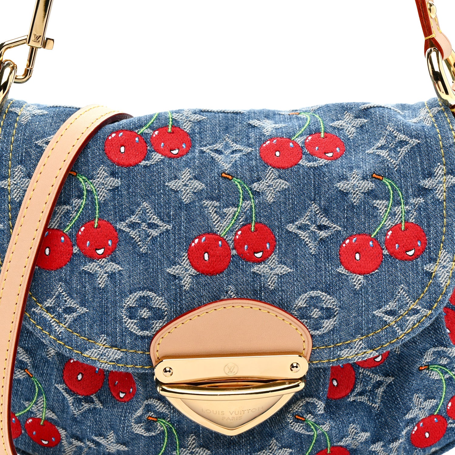 Louis Vuitton LV X TM Monogram Denim Cerises Sunset 8 of 11