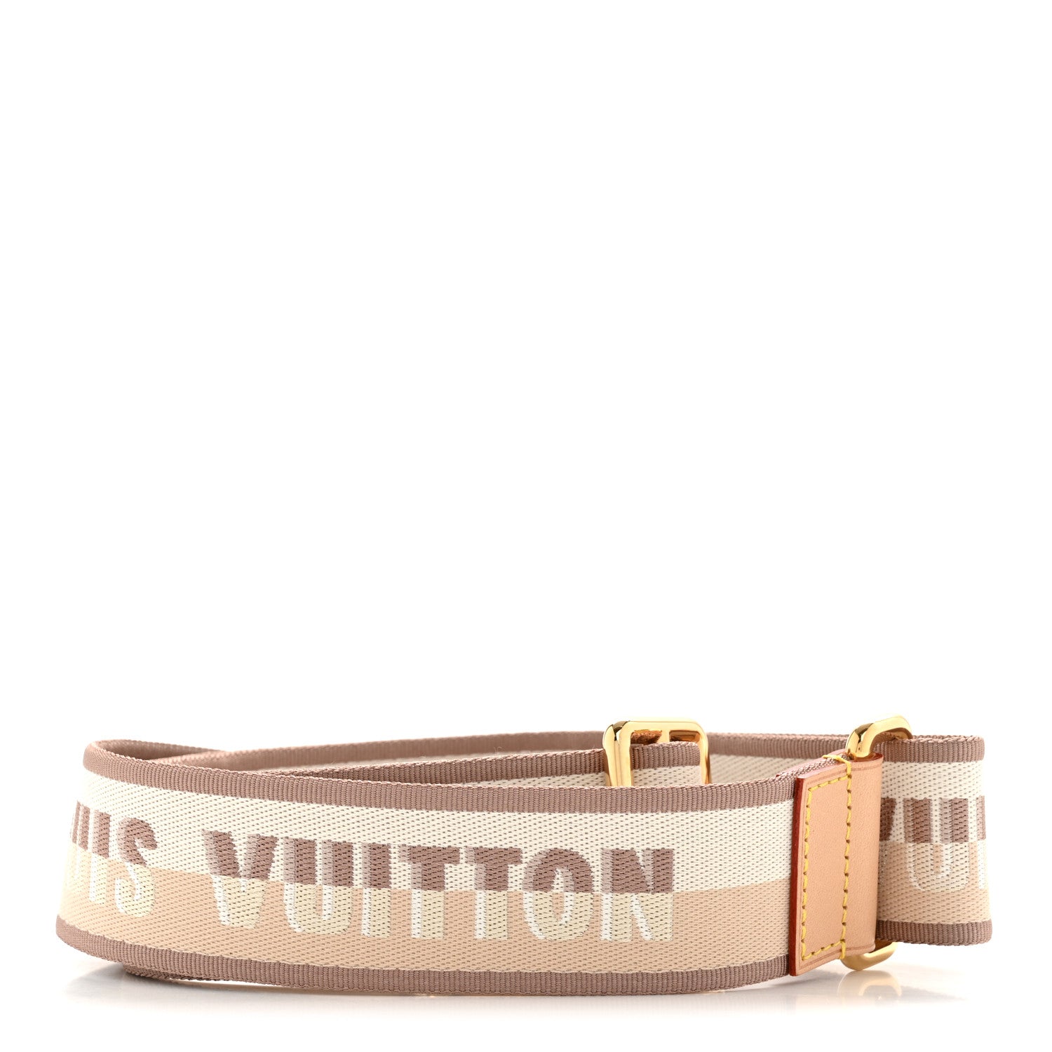 Louis Vuitton Jacquard Speedy Bandouliere 20 Shoulder Strap Beige 2 of 4