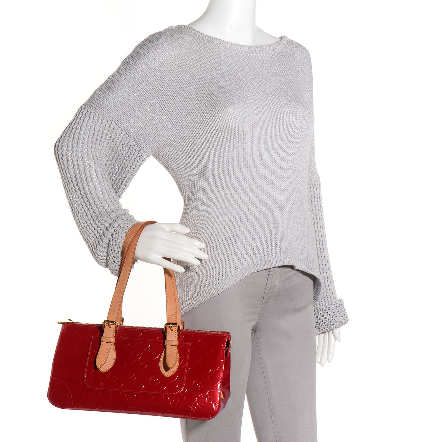 Louis Vuitton Vernis Rosewood Ave Pomme D'Amour 2 of 7