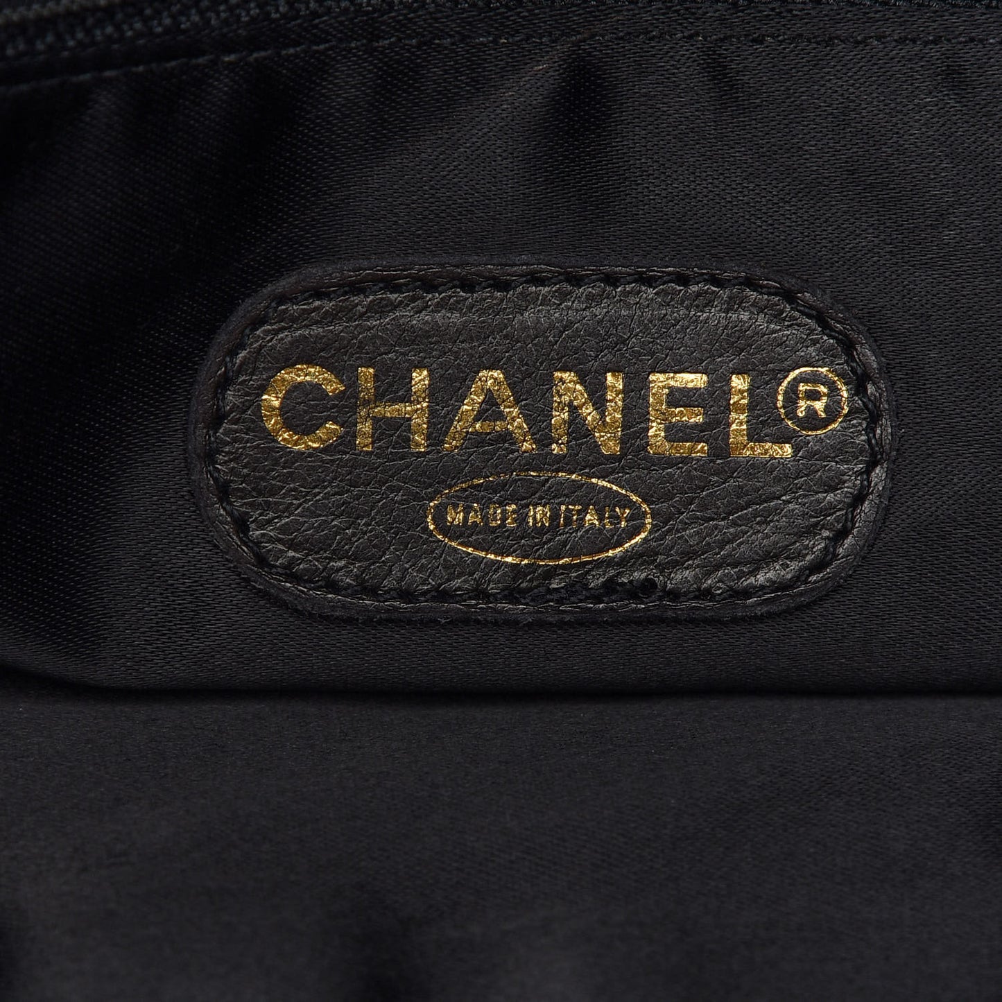 Suede CC Shoulder Bag Black
