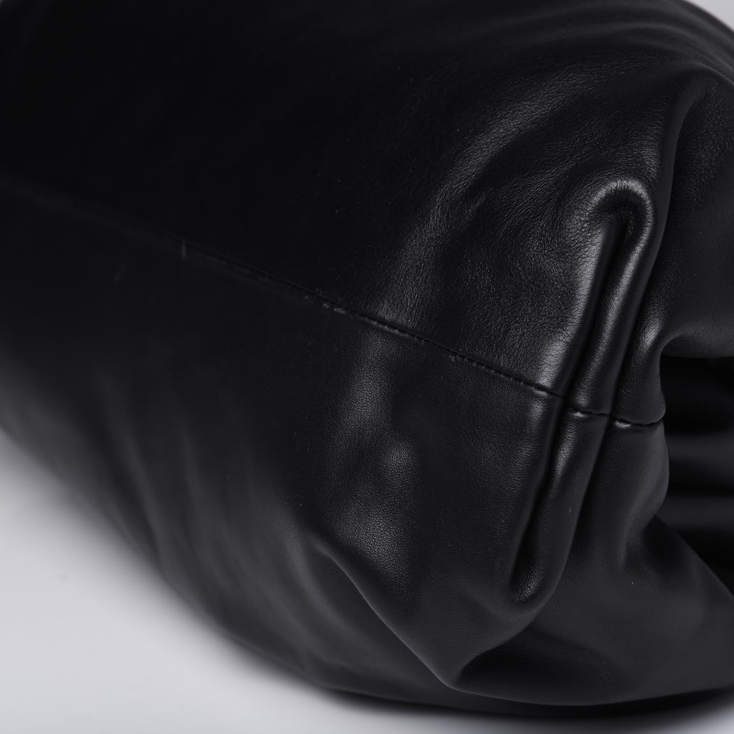 Bottega Veneta Smooth Butter Calf The Pouch Oversized Clutch Black 11 of 11