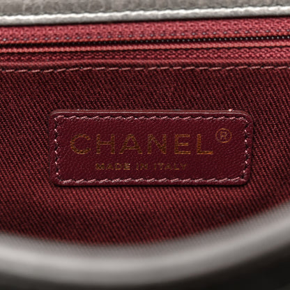 Chanel Glazed Calfskin Medium Perfect Edge Flap Grey 7 of 14