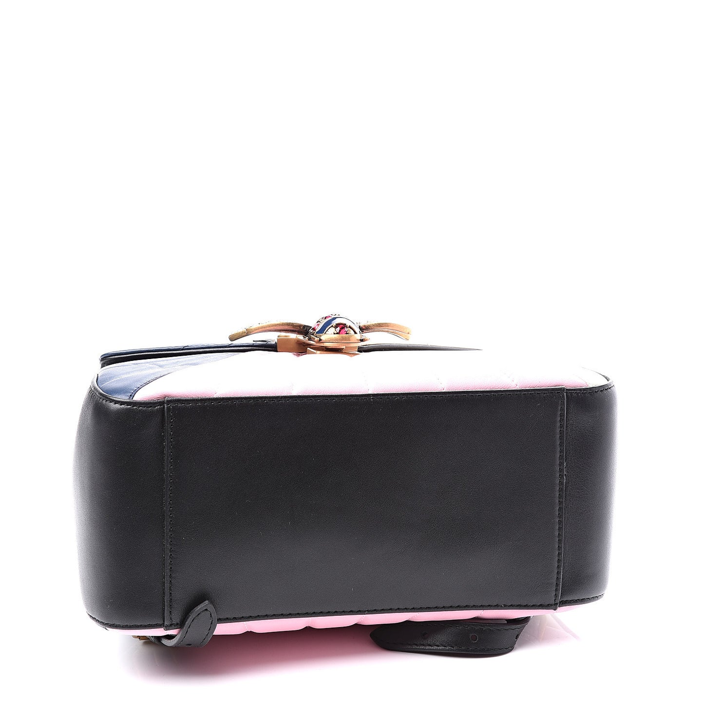 Calfskin Bamboo Trapuntata Queen Margaret Backpack Blue Agata Hibiscus Red Mystic White Sugar Pink