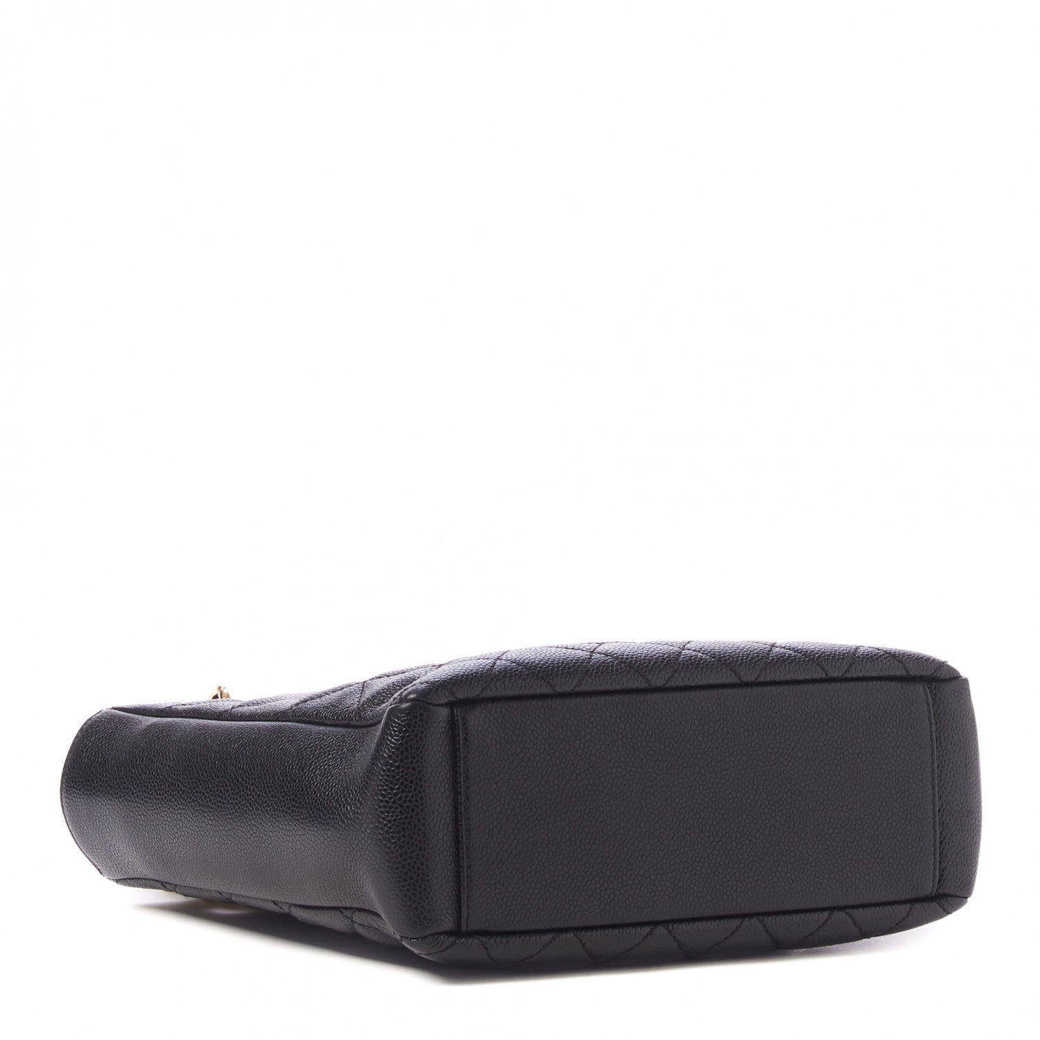 Chanel Caviar Quilted Petit Shopping Tote PST Black 4 of 9