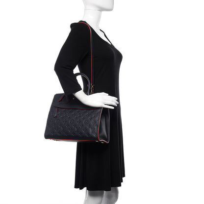 Louis Vuitton Empreinte Pont Neuf MM Marine Rouge 2 of 12
