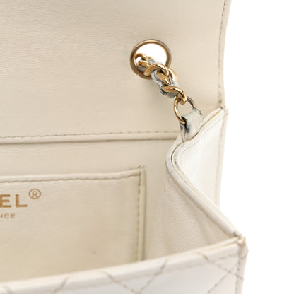 Chanel Glazed Calfskin Quilted Small Flap White 11 of 17