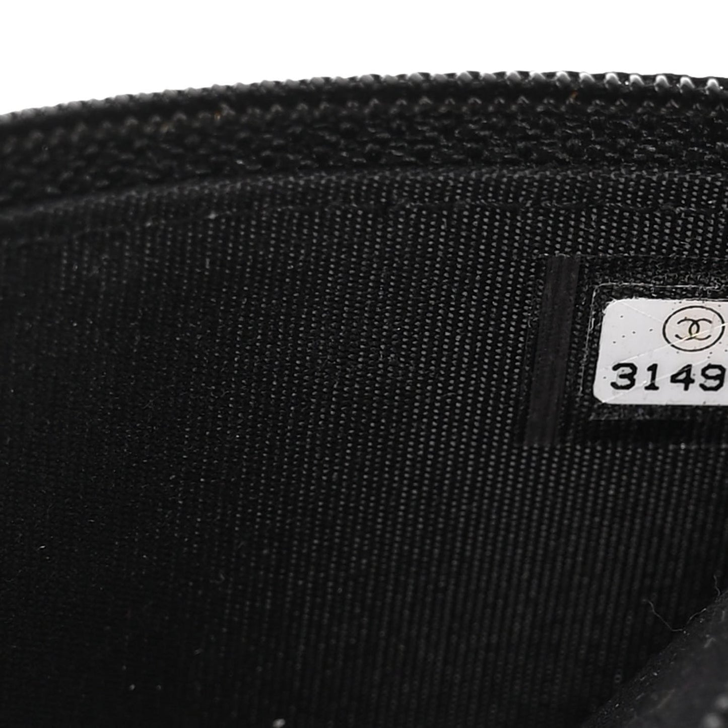 Caviar Quilted Boy Clutch With Chain Black