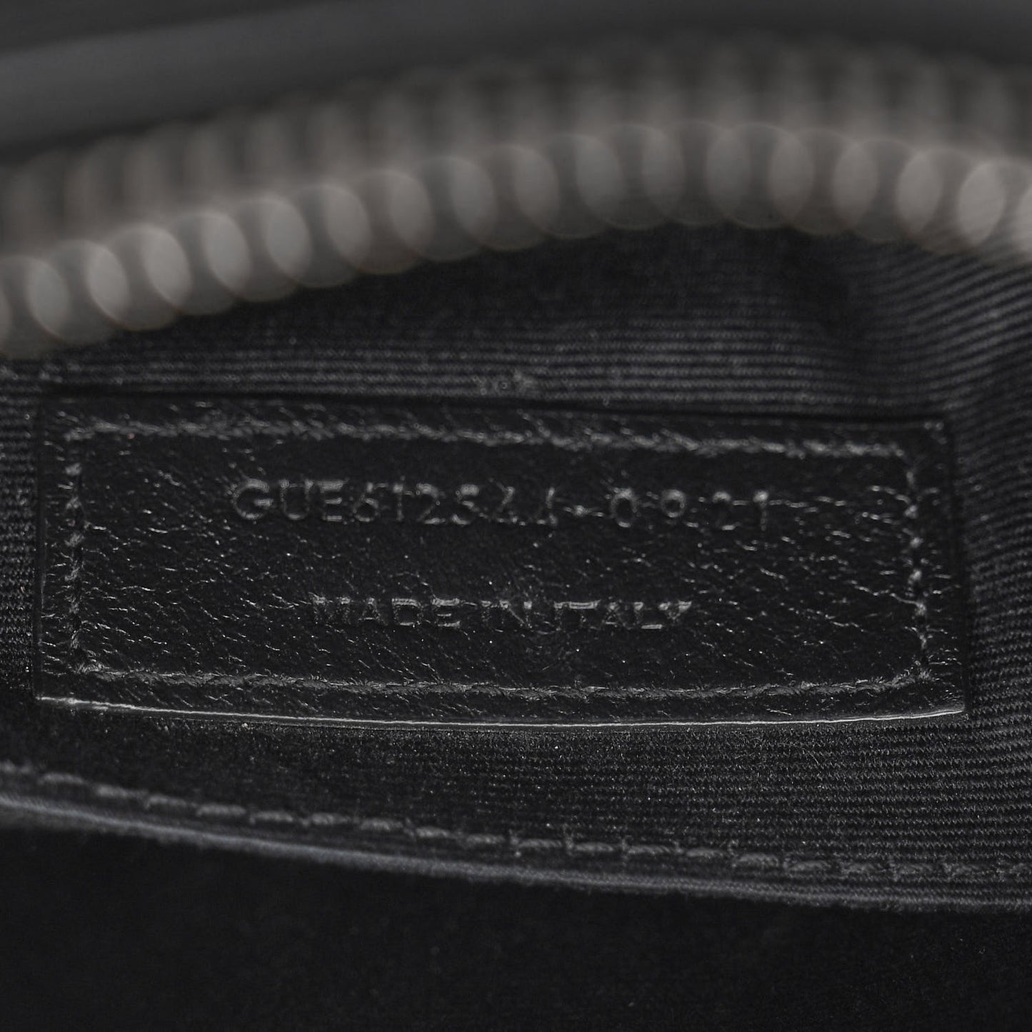 Calfskin Matelasse Monogram Lou Camera Bag Black