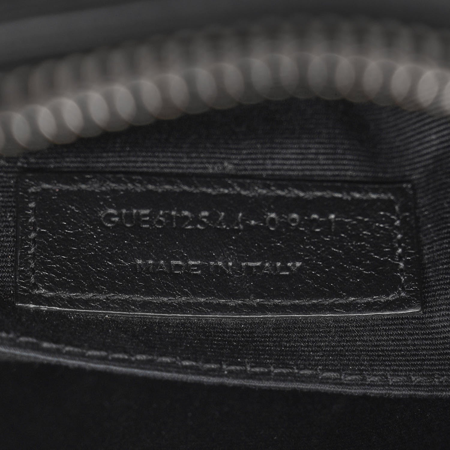Saint Laurent Calfskin Matelasse Monogram Lou Camera Bag Black 7 of 10
