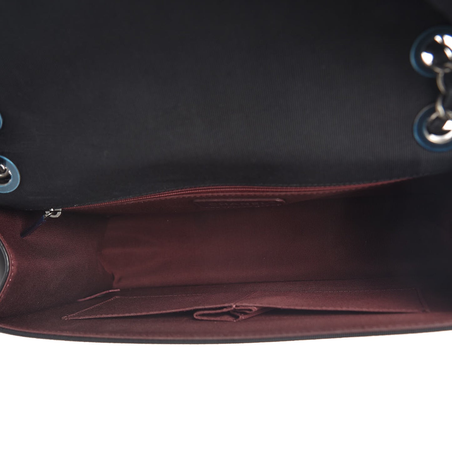 Calfskin Quilted Ballerine Flap Black