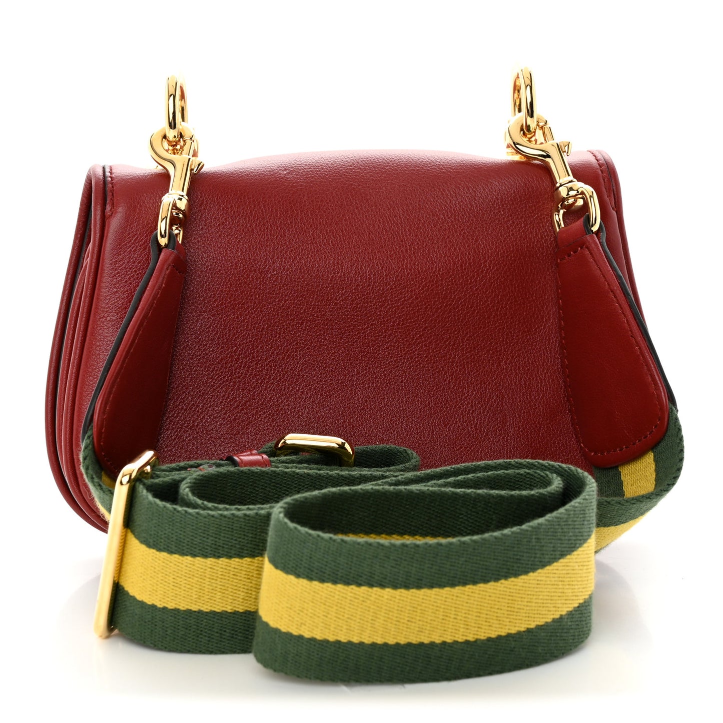 Roxy Calfskin Web Mini Blondie Shoulder Bag Blondie Red
