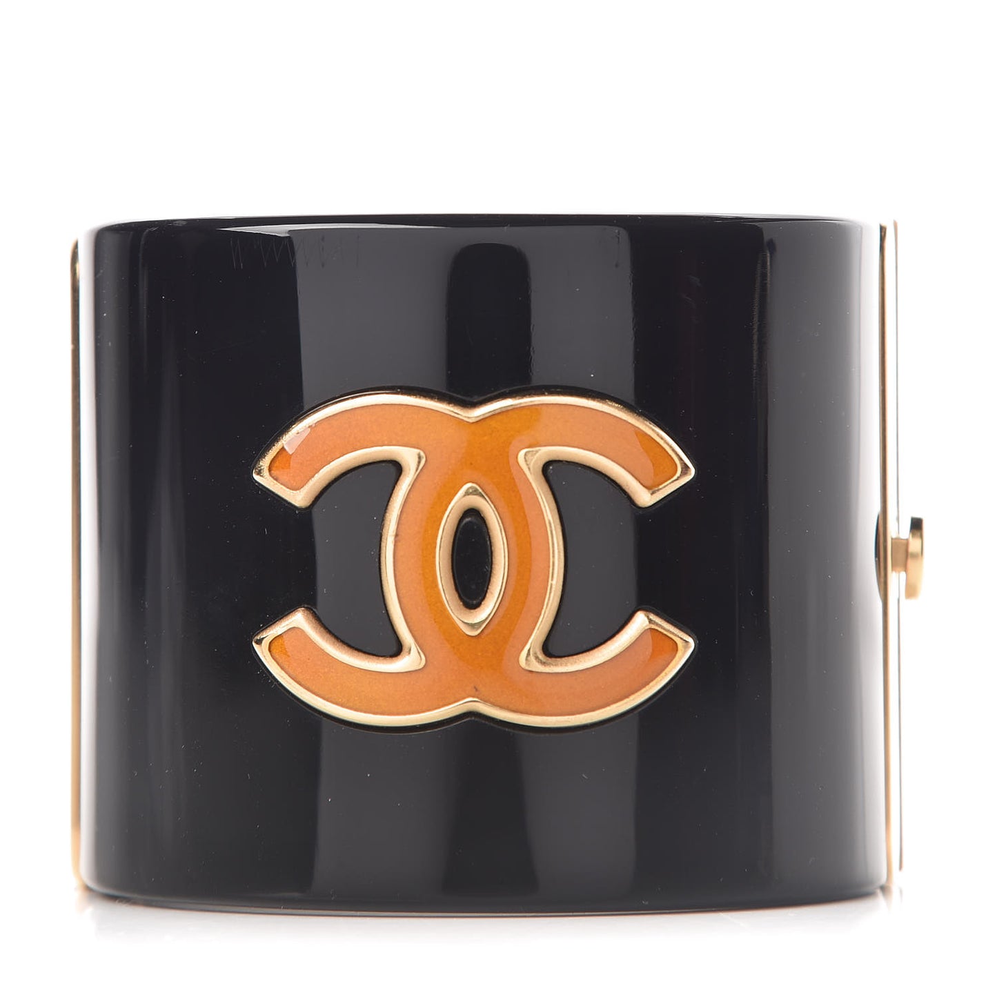 Resin CC Cuff Black Gold
