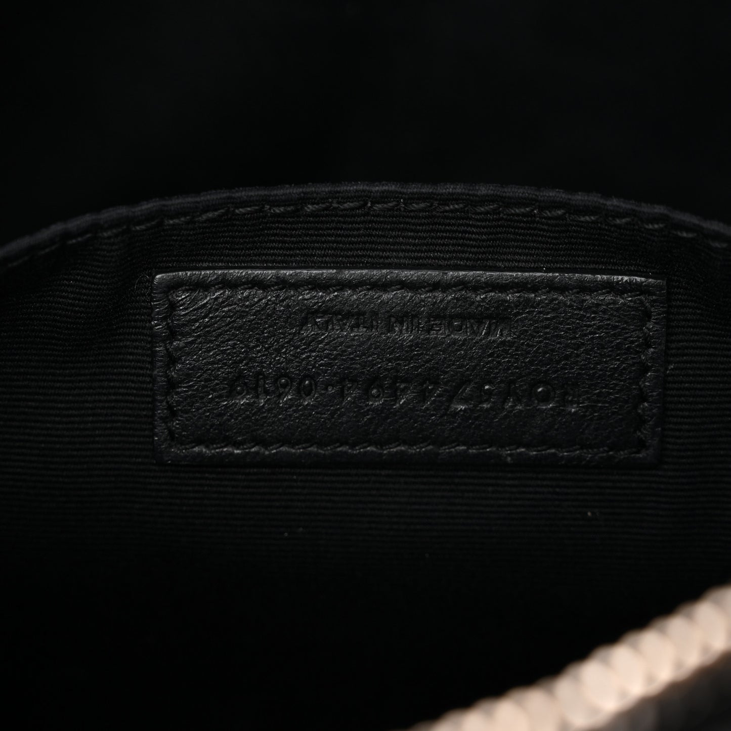 Calfskin Matelasse Monogram Lou Camera Bag Black