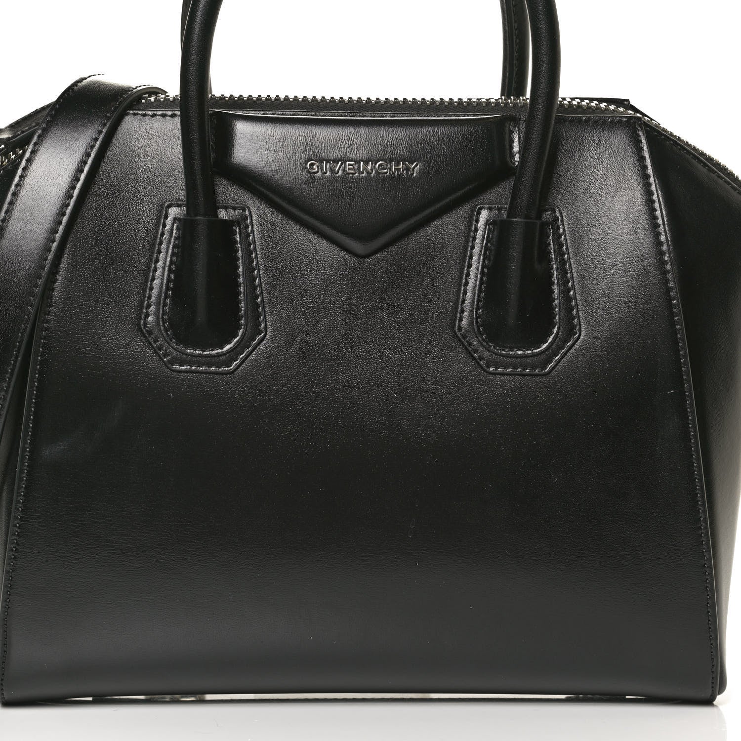 Givenchy Shiny Lord Calfskin Small Antigona Black 7 of 14